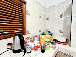 Kuchyň nebo kuchyňský kout v ubytování Departamento central Lin