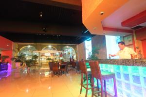 Restaurace v ubytování Hotel Plaza Caribe