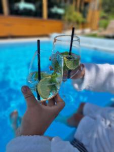 Nápoje v ubytování Hotel Alpina
