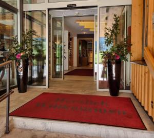 Exteriér nebo vchod ubytování Hotel Alpina