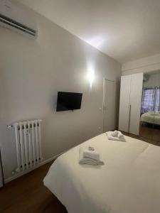 Letto o letti in una camera di Pizzoli Suite
