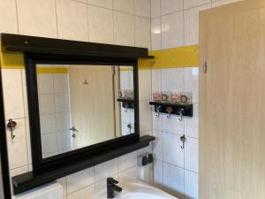 Koupelna v ubytování Ferienwohnung Schreiner Innblick