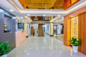 Vstupní hala nebo recepce v ubytování Hotel Greenfields