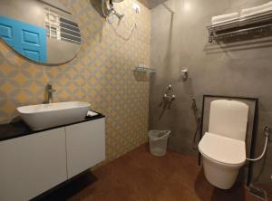 Vannituba majutusasutuses Ibex Resorts, Coimbatore Kakarla