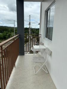 Balkón nebo terasa v ubytování Amaia Parkway Condominium in Nuvali