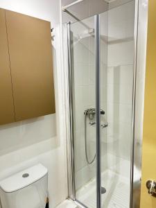 Koupelna v ubytování Modern studio in Concepción