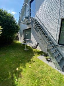 Zahrada ubytování B&B 't zwart peird