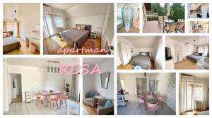 Posteľ alebo postele v izbe v ubytovaní Do-Ti Apartmanház Balatonlelle