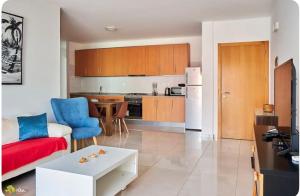Η κουζίνα ή μικρή κουζίνα στο Apartamentos Ramos 3