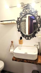 Kúpeľňa v ubytovaní Hostal La Rosa