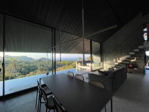 ヴィラの近くで見られる自然の景観