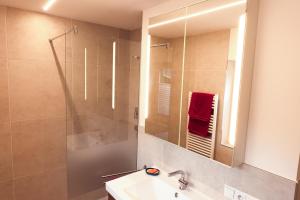 Koupelna v ubytování Ferienwohnung Wallner