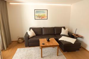 Posezení v ubytování Ferienwohnung Wallner