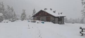 Chalet Al Maso Val Calamento durante l'inverno