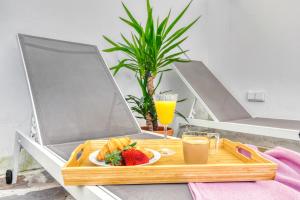 Jídlo v prázdninového domu nebo okolí