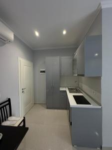 Kuchyň nebo kuchyňský kout v ubytování Hotel Erta