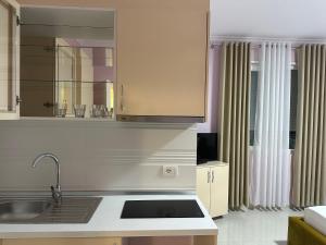 TV a/nebo společenská místnost v ubytování Hotel Erta
