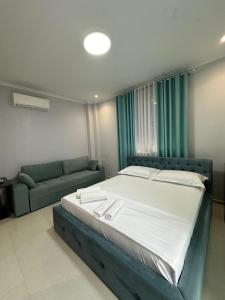 Postel nebo postele na pokoji v ubytování Hotel Erta