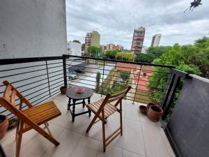 En balkon eller terrasse på DEVOTO Studio Center