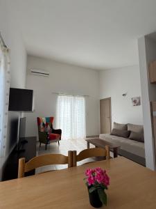 TV a/nebo společenská místnost v ubytování Apartment Pirun