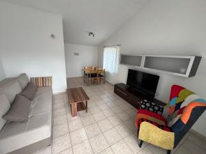 Posezení v ubytování Apartment Pirun