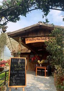 Zahrada ubytování Mường Hoa Local House