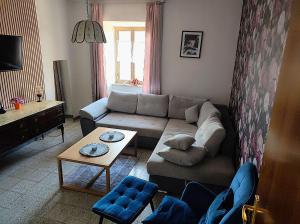 Posezení v ubytování Casa sulla Scarpata
