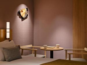 Mitsui Garden Hotel Kyoto Sanjo PREMIER的休息区