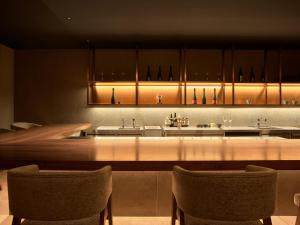 Mitsui Garden Hotel Kyoto Sanjo PREMIER酒廊或酒吧区