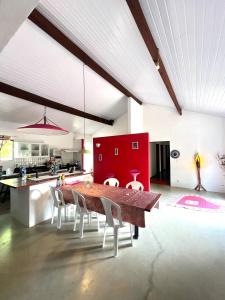 Dapur atau dapur kecil di Fazenda Cantinho in the Sky +14 gambar
