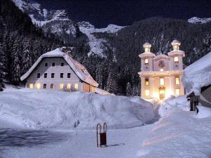 Haus Cäcilia v zimě