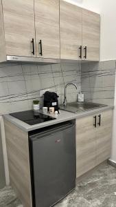 Η κουζίνα ή μικρή κουζίνα στο Pefki apartments +16 φωτογραφίες