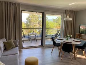 Χώρος καθιστικού στο Vila Primorka-Apartmani Lavanda