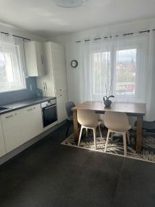 A cozinha ou kitchenette de Séjour calme près du Léman