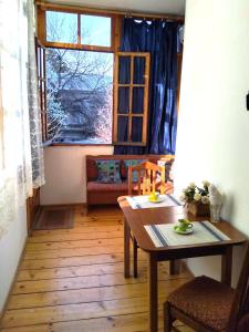 Posezení v ubytování Green space apartment