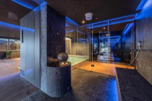Phòng tắm tại Hotel Chalet Al Foss