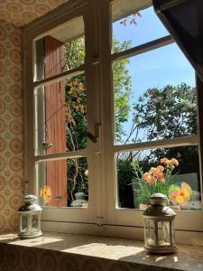 Zahrada ubytování Gîte La Lisière, en Brocéliande