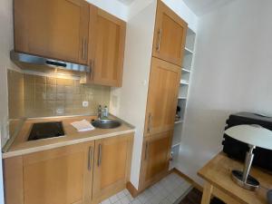 Dapur atau dapur kecil di Möwen Nest +9 gambar