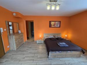 Posteľ alebo postele v izbe v ubytovaní Apartamenty Pokoje DreamZone