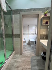 Koupelna v ubytování B&b La Ferrovia