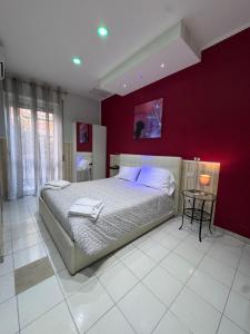 Postel nebo postele na pokoji v ubytování B&b La Ferrovia