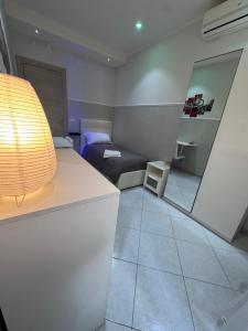 Postel nebo postele na pokoji v ubytování B&b La Ferrovia
