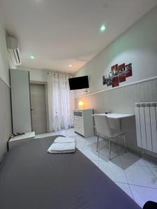 Postel nebo postele na pokoji v ubytování B&b La Ferrovia