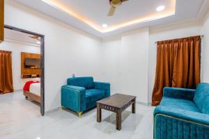 Posezení v ubytování Hotel Advith Suites