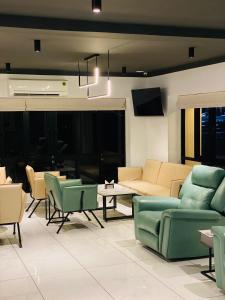 TV a/nebo společenská místnost v ubytování DOZ Lounge + 18 fotografií