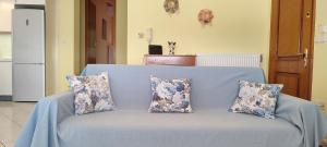 Posteľ alebo postele v izbe v ubytovaní Blue Dolphins Apartment