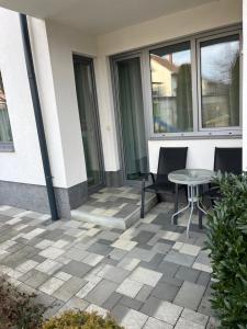 Balkón alebo terasa v ubytovaní Mirabell Apartments