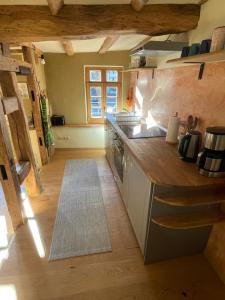 Kuchyň nebo kuchyňský kout v ubytování Haus An der Rur - 5 Apartments mitten in Monschau