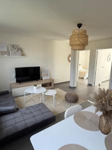 TV/trung tâm giải trí tại Casa de vacaciones - Lar da Moreira