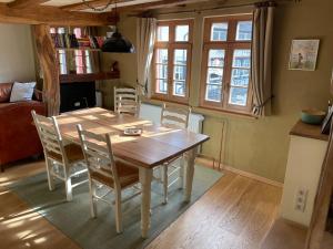 Posezení v ubytování Apartment Rur-Partie im Haus An der Rur